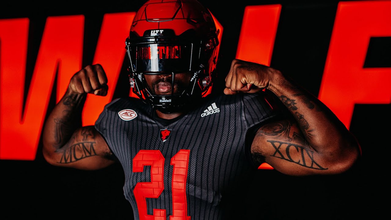 NC State Football's #LightItRed Adidas Uniforms