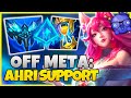 This is why you should be playing Ahri SUPPORT - Off Meta Support
