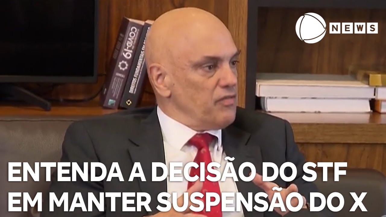 Entenda a decisão da 1ª Turma do STF em manter a suspensão do X no Brasil
