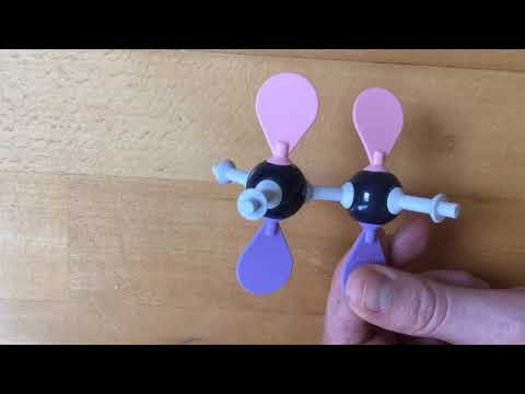 Hybridisierung   sp3 und sp2 im Vergleich