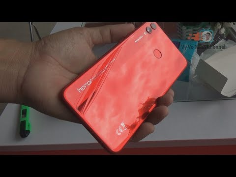 Unboxing Huawei Honor 8X Red color