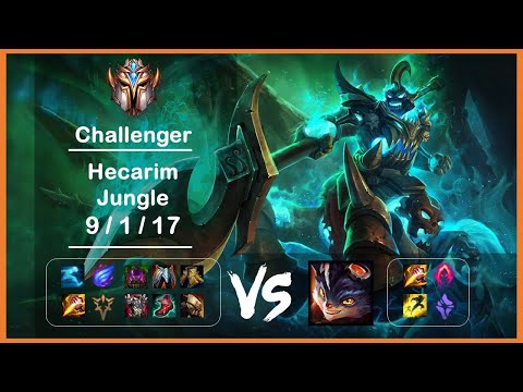 KR Challenger Replays Jungle Hecarim vs Rumble Ep.2854