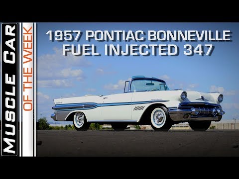 1957 Pontiac Bonneville Fuel Injection Convertible: Muscle Car Of The Week Video Episode 236 V8TV