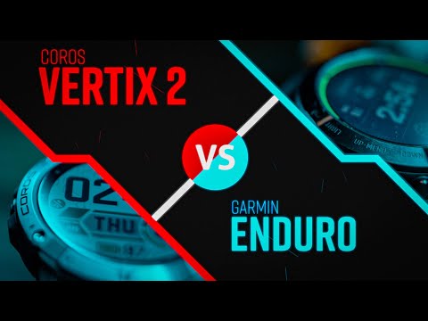 Coros Vertix 2 vs Garmin Enduro