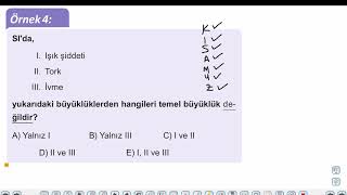 Eğitim Vadisi 9.Sınıf Fizik 2.Föy Fiziksel Niceliklerin Sınıflandırılması Konu Anlatım Videoları