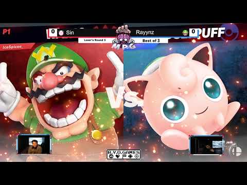 BYOG #38 | Rayynz (Wario) Vs. Sin (Jigglypuff) | Losers Round 3