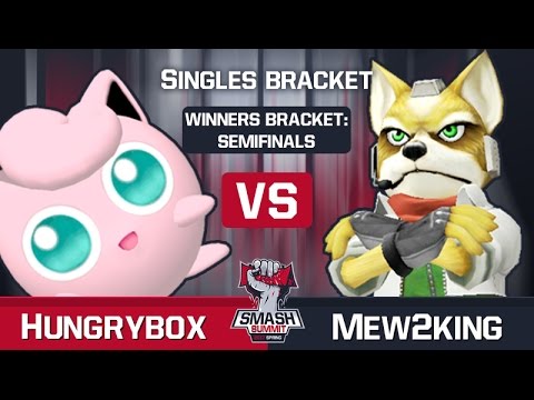 Hungrybox vs Mew2King - Melee Singles: Upper Bracket - Smash Summit Spring 2017