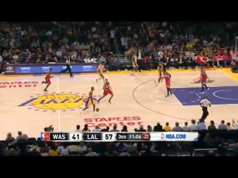 Kobe Bryant Full Highlights ：21pts11assists  【2013.3.22@Wizards】