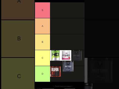 Fat Burner Tier List | Which one is the best? #fatloss #fatburners #supplements