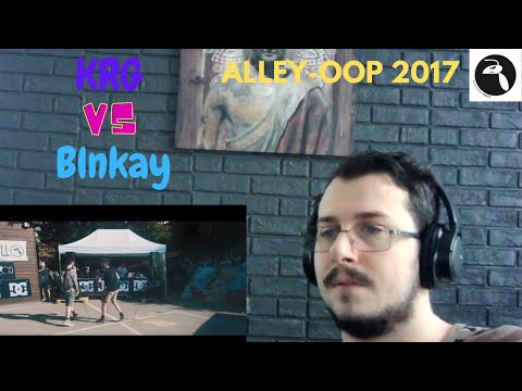 Reazione Alley-OoP! Freestyle Battle 2017 - Ottavi - KRG vs BLNKAY REACTION