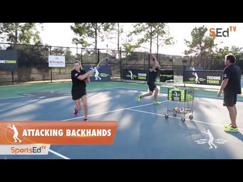 Learn How to Attack the Short Backhand with Martin Damm | SportsEdTV