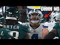 UNSEEN FOOTAGE Dak Prescott SPITS NEAR Jalen Carter Eagles Vs Cowboys Highlights