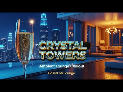 Crystal Towers 🌃 Ambient Lounge Chillout 2025 | Relaxing Night Chillout Music