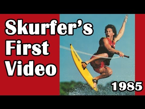 Skurfer’s First Promotional Video with Tony Finn - 1985 Skiboarding Wakeboarding History