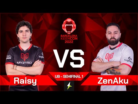 KeenCon Barcelona - Day 2 - 1/2 Finals - myztro RAISY v/s myztro ZenAku