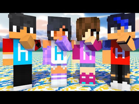 MONSTER SCHOOL:SKIRRI DANCE HEEKO APHMAU,JULIA,AARAN,- MINECRAFT ANIMATION