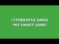 MY SWEET LORD-GEORGE HARRISON COVER ...