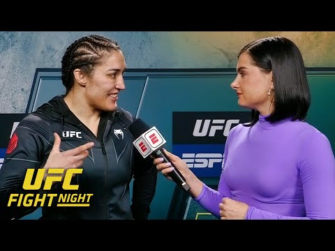 Tatiana Suarez describes the range of emotions she felt in return fight at #UFCVegas70 | ESPN MMA
