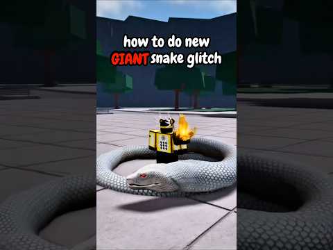 how to get the CUSTOM snake boss in tsb... #roblox #thestrongestbattlegrounds