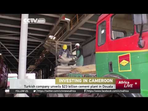 TURKISH COMPANY UNVEILS $23 DOLLAR CEMENT PLANT IN CAMEROON'S DOUALA
