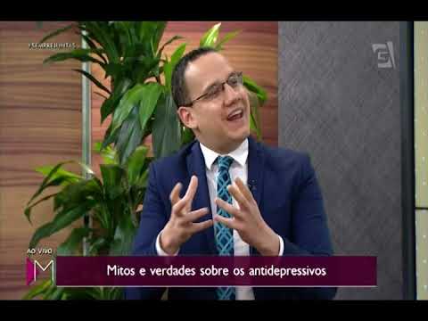 Dr. Leandro Teles - Gazeta - Mulheres 05/11/2018 - Mitos e verdades sobre os Antidepressivos