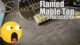 Video thumbnail for Flamed Maple on a Squier?? | Squier Affinity FMT HSS Stratocaster Review by One More Guitar