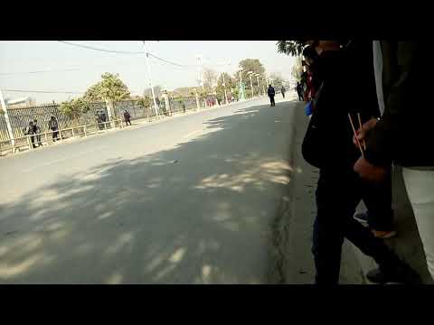 प्रधानमन्त्रीको सवारि (Prime Minister with huge security )