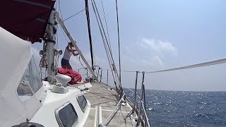 Downwind Sailing From Cape Upstart (Sailing SV Sarean) EP. 30