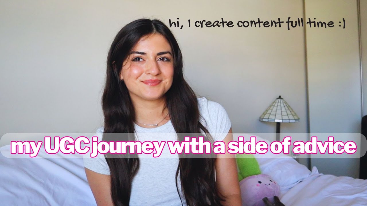 my honest 1 year journey becoming a UGC creator in 2024