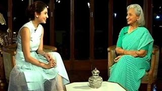 Anushka interviews legendary Waheeda Rehman for NDTV video