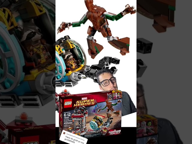 Vídeo relacionado con Collage Groot de Guardianes de la Galaxia de Marvel Sudadera