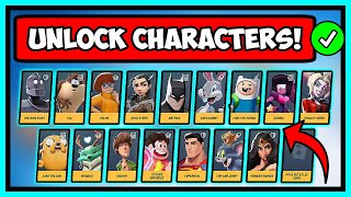 HOW TO UNLOCK ALL CHARACTERS AND GET REWARDS IN MULTIVERSUS!