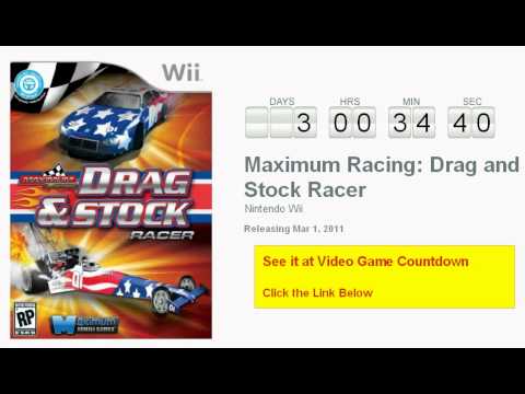 drag & stock racer nintendo wii