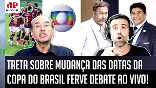 ‘Vocês acham que a TV Globo não foi consultada? Todos sabem que a CBF…’; treta na Copa do Brasil