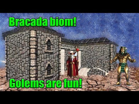 Jebus Outcast Duel - Mages and Golems are fun! Tower faction on other hand? Well...