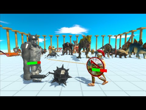 1 vs 1 ALL UNITS COMPETITION with HP BAR