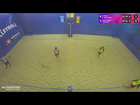 19:15 V. Kelbas / V. Tyshchenko - I. Romanenko / I. Skrynnik 04.12.2022 | Winners Beach Volleyball