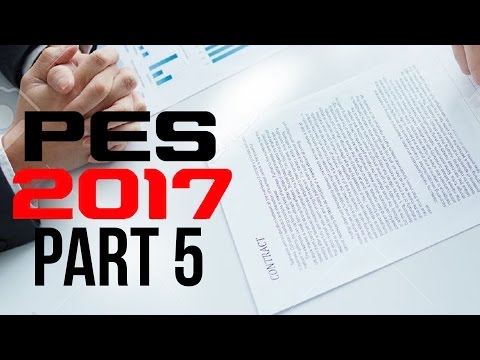 PES 2017 BECOME A LEGEND CAREER Gameplay Walkthrough Part 5 - SIGNING A NEW CONTRACT #PES2017