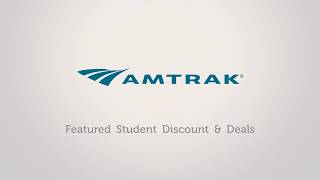 Amtrak Featured Student Discounts & Deals