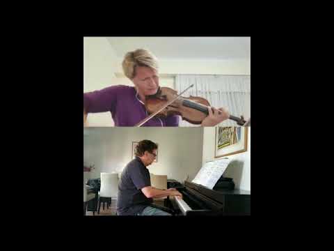 Saúl Cosentino: A la memoria de Astor/Edua Zadory (violin) & Daniel Goldstein (piano) #Mequedoencasa