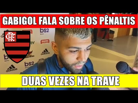 GABIGOL FALA SOBRE PENALTIS PERDIDOS NA VITÓRIA DO FLAMENGO !