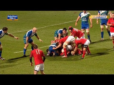 Munster pound the line but no bonus point try -  Munster vs Connacht 23rd March 2013
