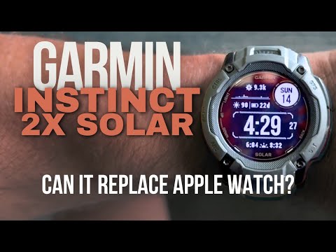 Can the Garmin Instinct 2X Solar Replace the Apple Watch?