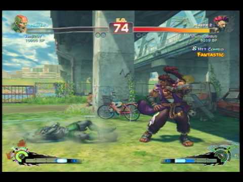 shubidubidub [Akuma] vs kenji207 [Dhalsim] SUPER STREET FIGHTER 4 - Japanese Online Ranked Matches