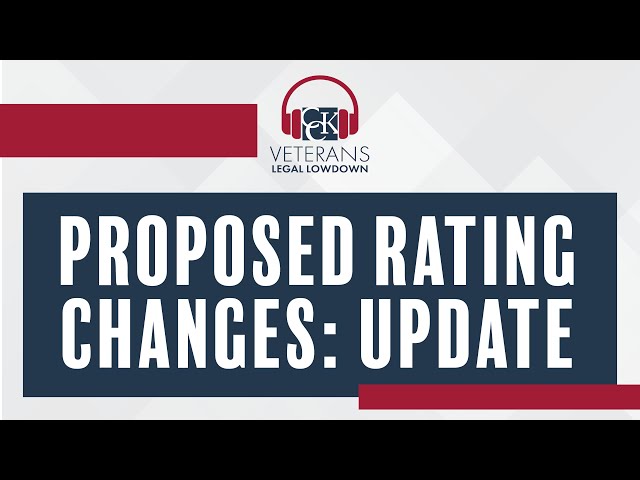 2025 Update: Sleep Apnea, Tinnitus & Mental Health Rating Changes