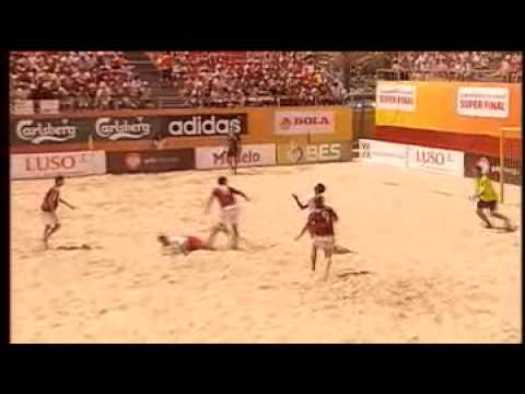 2008 Pro7 Teil 4 Zuerich HB Beach Soccer CH vs Brasil