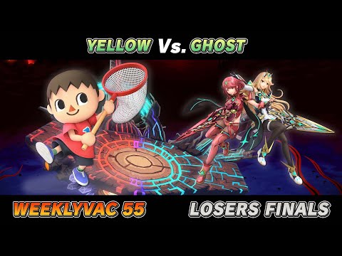 WeeklyVac 55 - SSBU - Yellow (Villager) vs Ghost (Pyra & Mythra)