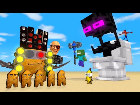 Minecraft Mobs :  SEASON 5 ALL EPISODE - Minecraft Animation