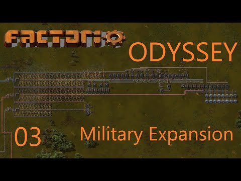 Factorio Odyssey Series: Ep. 3 - Military Expansion