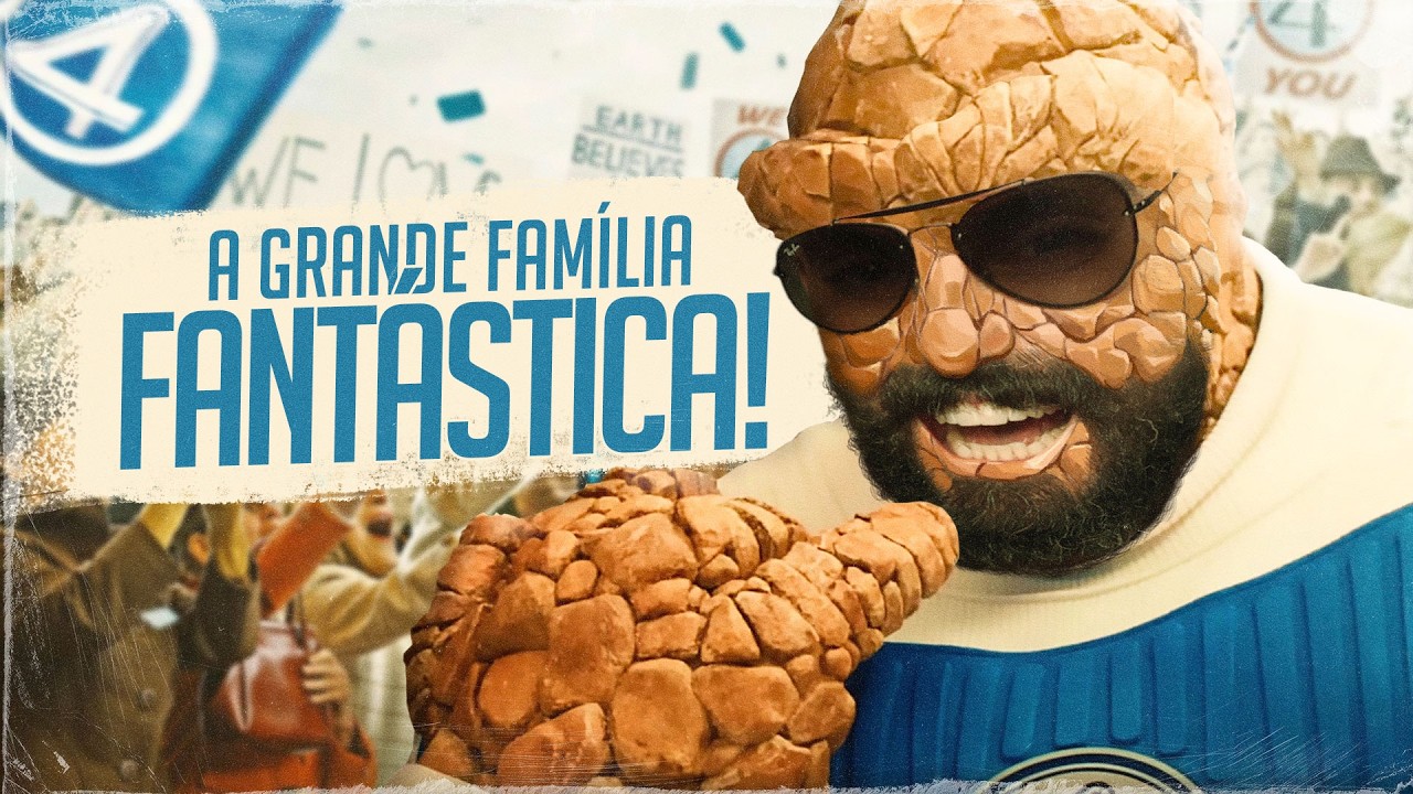 Trailer Quarteto Fantástico: Primeiros Passos - UMA FAMÍLIA MUITO UNIDA